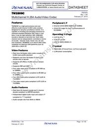 TW2809-BC1-GR Datasheet Cover