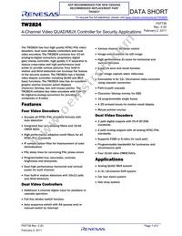 TW2824Q-RB Datasheet Cover