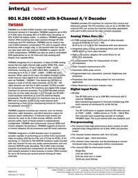 TW5866-BA2-CR Datasheet Cover