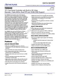 TW8823AT-LC2-GE Datasheet Cover