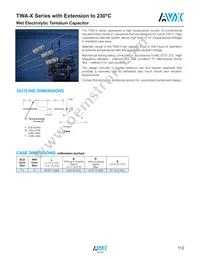 TWAE407K100CBXZ0700 Datasheet Cover