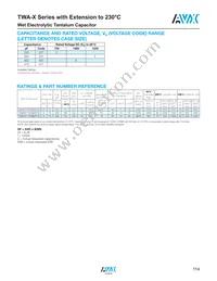 TWAE407K100CBXZ0700 Datasheet Page 3