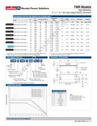 TWR-5/1000-12/210-D12A-C Datasheet Page 2