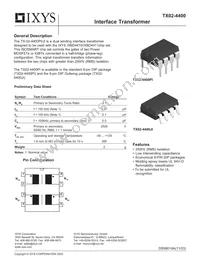 TX02-4400PI Datasheet Cover