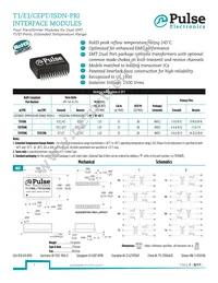 TX1192NLT Datasheet Cover