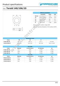 TX140/106/25-3E27 Datasheet Cover