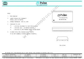 TX1502FNLT Datasheet Cover