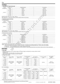 TX2SA-LT-24V Datasheet Page 2