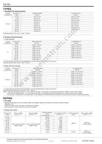 TX2SL-LT-4.5V-TH Datasheet Page 2