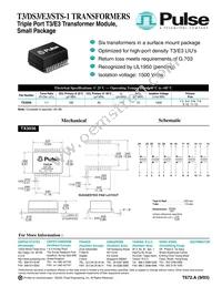 TX3036 Datasheet Cover