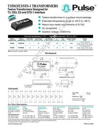 TX3051 Datasheet Cover