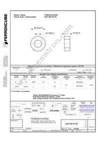 TX36/23/10-4C65 Datasheet Cover