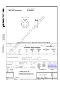 TX58/41/18-3C90 Cover