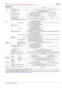 TXD2SS-24V-4 Datasheet Page 7