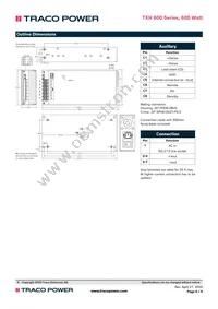 TXH 600-154 Datasheet Page 5
