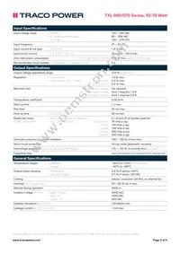 TXL 060-0521TI Datasheet Page 2