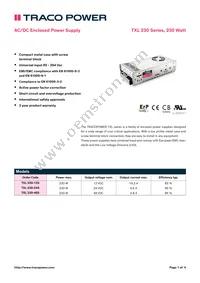 TXL 230-12S Datasheet Cover