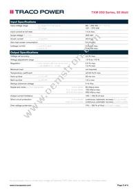 TXM 050-148 Datasheet Page 2