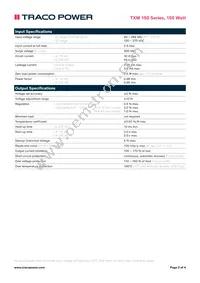 TXM 150-148 Datasheet Page 2