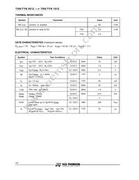 TXN1012RG Datasheet Page 2