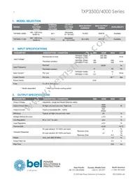 TXP4000-1110G Datasheet Page 2