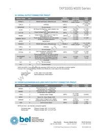 TXP4000-1110G Datasheet Page 6