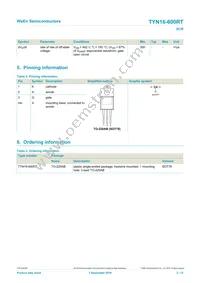 TYN16-600RTQ Datasheet Page 2