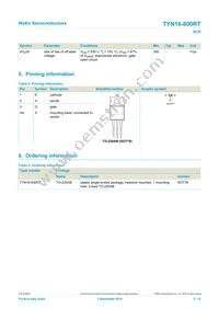 TYN16-800RTQ Datasheet Page 2