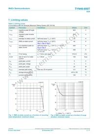 TYN40-800TQ Datasheet Page 3