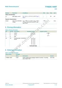 TYN60K-1400TQ Datasheet Page 2