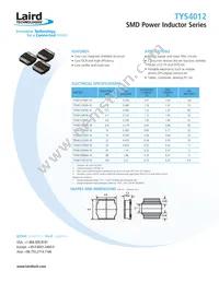 TYS40126R8M-10 Datasheet Cover