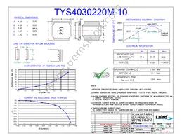 TYS4030220M-10 Cover
