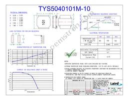 TYS5040101M-10 Cover