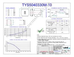 TYS5040330M-10 Cover