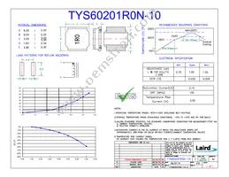 TYS60201R0N-10 Cover