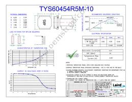 TYS60454R5M-10 Cover