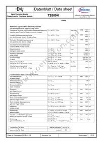 TZ600N14KOFHPSA1 Datasheet Page 2