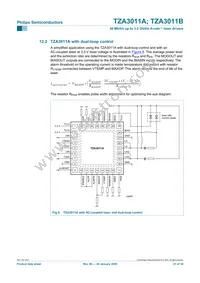 TZA3011BVH/C2 Datasheet Page 21