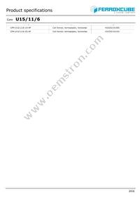 U15/11/6-3C94 Datasheet Page 2