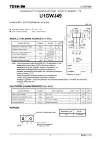 U1GWJ49(TE12L Datasheet Cover