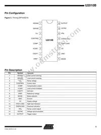 U2010B-MFPG3 Datasheet Page 3