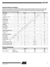 U2010B-MFPG3 Datasheet Page 7
