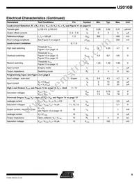 U2010B-MFPG3 Datasheet Page 9