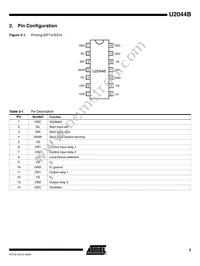 U2044B-MY Datasheet Page 3