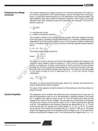 U209B-MY Datasheet Page 7