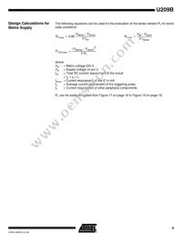 U209B-MY Datasheet Page 9