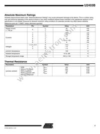 U2403B-MFP Datasheet Page 7