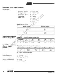 U2403B-MFP Datasheet Page 12