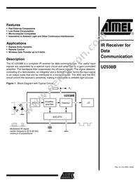 U2538B-MFP Datasheet Cover