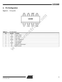 U2538B-MFPG3Y Datasheet Page 3